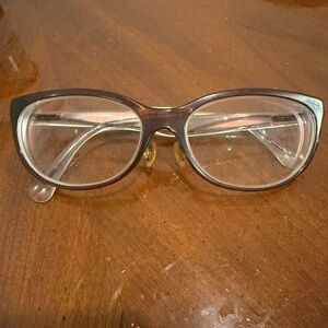 Dolce & Gabbana Brown Cat-Eye Glasses